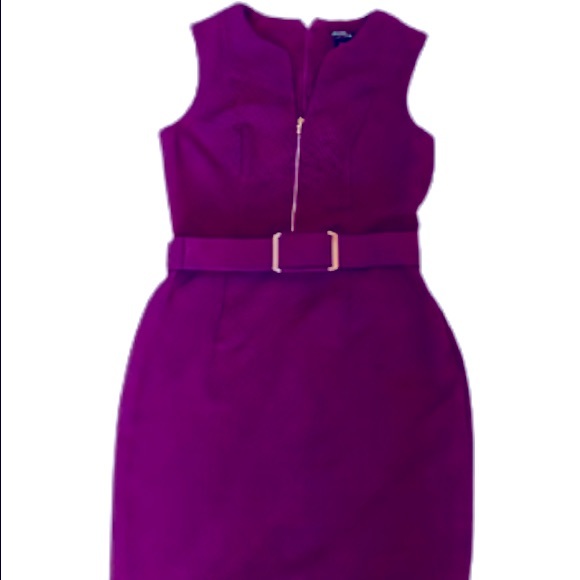 Le Chateau Sheath Purple Dress - Picture 1 of 6